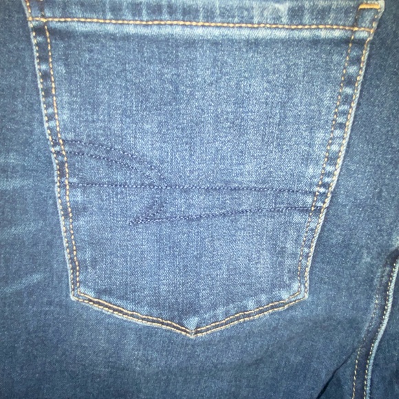 American Eagle Outfitters Stretch Relaxed Fit Blue Jeans - Picture 5 of 7